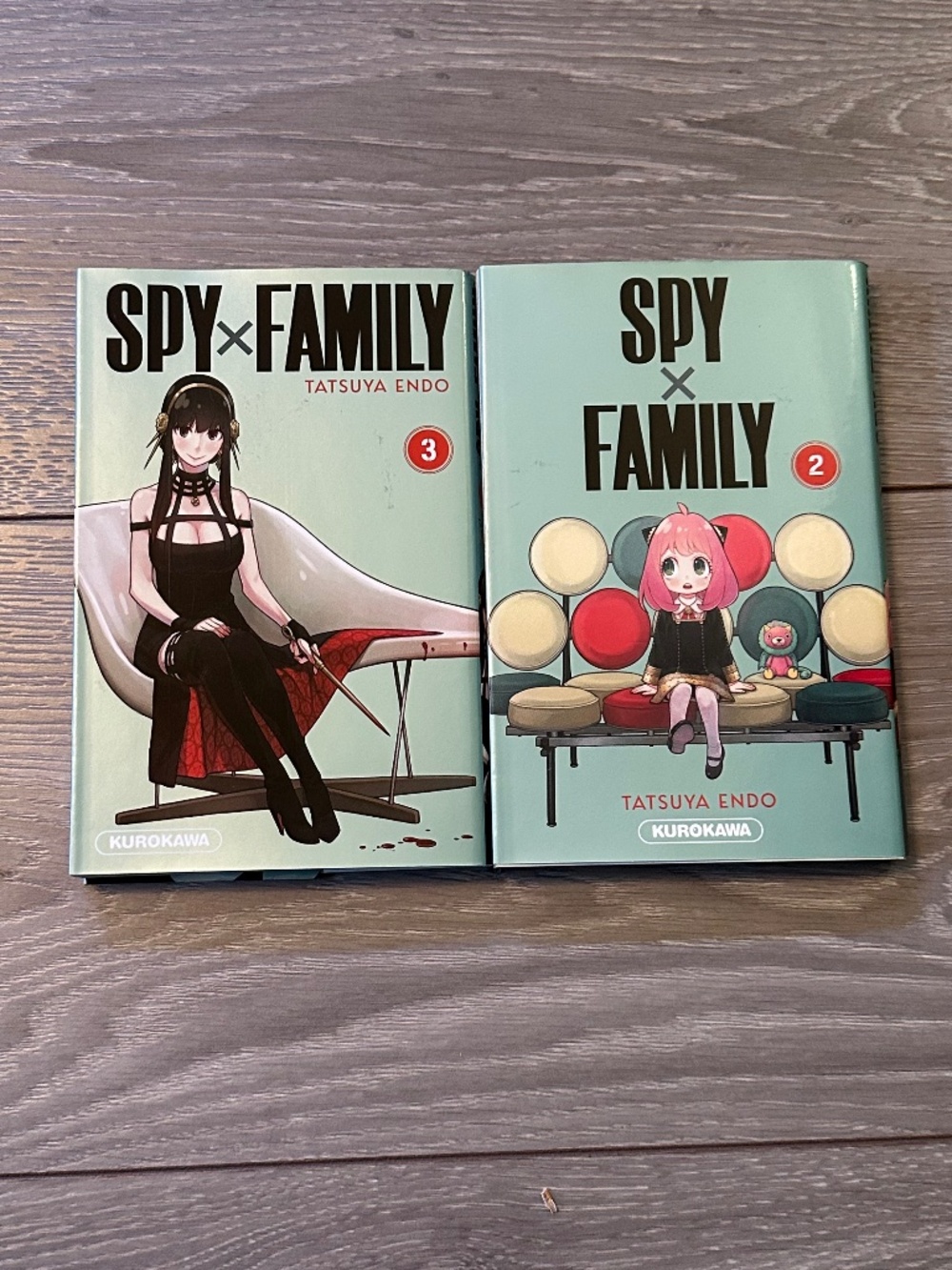 Spy x Family Tatsuya Endo Vol. 2 and 3 Manga French